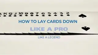This Will Help You Lay Down All Your Cards In An Instance!! (Card Layance)