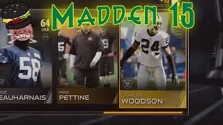 MUT 15 Giveaway Consequence Pack Pulling Charles Woodson (Welcome Back Commentary)