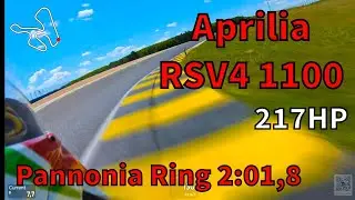 Pannonia Ring | POV Onboard | Aprilia RSV4 1100 | 217HP | CR Moto | 24-25.05