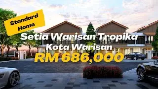 Setia Warisan Tropika @ Kota Warisan | 2-Storey Terrance | 22x75 | 4Bedroom + 5Bathroom | Standard 🏡