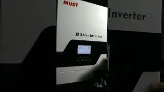 Ajuste de configurações Inversor Must Solar #must #solar #inversorsolar