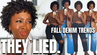 Tried the BEST Fall Jean Trends 2021 & THIS Happened