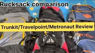 Travel point |Trunkit | Metronaut Rucksack&rsquo;s Comparison /Review - Comment below for link #youtube 