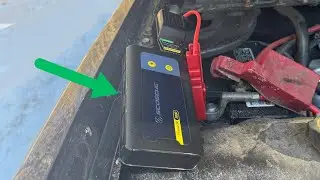 Scosche PBJ2000 Portable Car Battery Jump Starter 12V Jump Box, 2000A Battery Booster, Jumper Cables