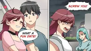The queen bee wanted me to pretend to be her boyfriend on a double date... [Manga Dub]