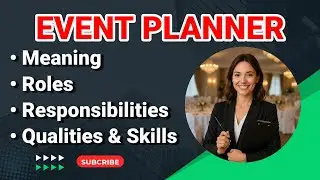 Event Planner Job Description | Event Planner Roles And Responsibilities | wedding planner