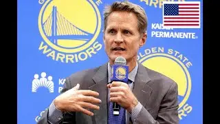Steve Kerr, basketball legend, appeals for common sense gun safety measures. (English)