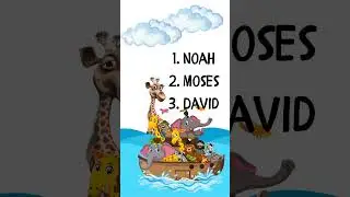 🦒✨ Bible Quest With Benny &ndash; Fun Questions & Answers for Kids! 📖🎉 #kidsshorts #christiancartoons