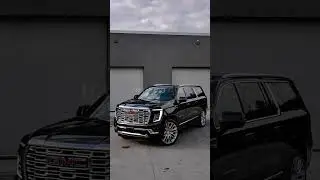 🚀 ONYX BLACK BEAST 🚀The NEW 2025 GMC Yukon XL Denali in Onyx Black. Luxury, power in one