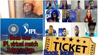 IPL2020: VIRTUAL MATCH TICKET|BOOK IPL ONLINE TICKET IN KANNADA|HOW TO JOIN IPL FAN SCREEN|KARTHIKA