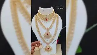 Bridal set # semi bridal jewellery set