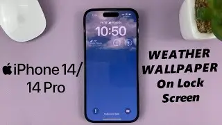 iPhone 14/14 Pro: How To Use Weather Wallpaper On Lock Screen