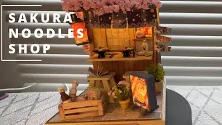 Sakura Noodles Shop DIY Miniature Kit