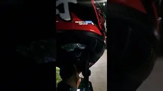 view malam hari untuk visor iridium gold RHD lens nhk mark 1 #tokohelmbogor
