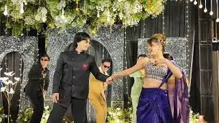 Paul Shah / Benisha Hamal Live Performance In Niti Shah Sangeet Ceremony 
