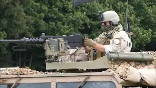 Seal Team S.A.R.D. rescue mission display, at Military Odyssey 2025