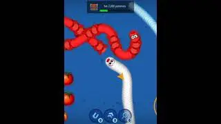 Worms Zone io : Best Snake game Android,ios#shorts