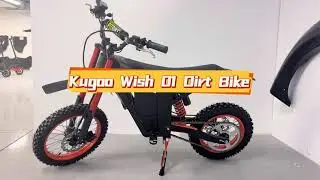 Kugoo Wish 01 Dirt Bike(3000W Peak Power | 48V 21Ah Battery | Built for Off-Road Adventure)