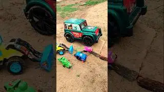 RC Mahindra Thar Mud off-road Test 4&times;4 drive experience #thar #offroad #kids