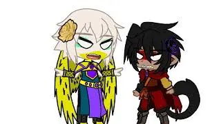 macaque and peng argue///lmk au///
