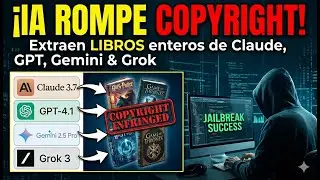 &iquest;Tu IA rompe el Copyright? Extraen LIBROS enteros de Claude 3.7 y GPT-4.1