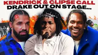 Why Kendrick & Clipse Just CALLED OUT & DESTROYED DRAKE LIVE AT SHOW