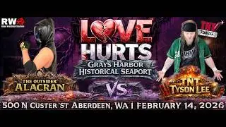 TNT Tyson Lee Puts #1 Contendership on the Line vs Alacr&aacute;n | Love Hurts (Valentines Day 2026)