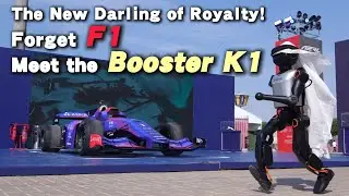 The New Darling of Royalty! Forget F1 &mdash; Meet the Booster K1!#ai #robot #boosterrobotics #f1