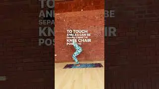 Struggling with Chair Pose? Try These Beginner Tips! 🪑✨ #lowbackpain #shorts