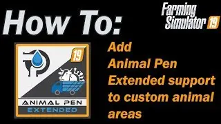 How to: Add Animal Pen Extension to custom animal areas