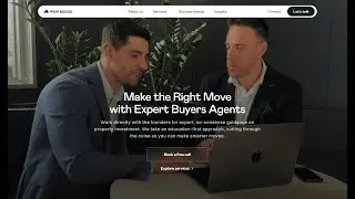 Prop Moves Website Showcase: UX/UI for Australian Property Investment Experts
