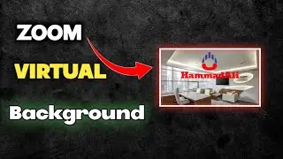 How to create zoom virtual background | Zoom virtual background Kaise banaya 🤯