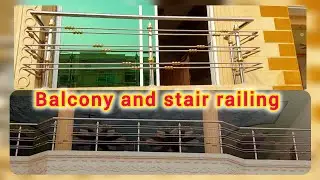 balcony design | SS railing | stainless Steel railing  | railing design  |adil steel works