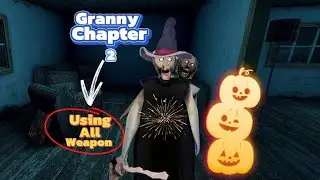 Halloween Night Mein Granny Ko Ghost Bana Diya! 👻 | Shotgun + Trap + Teer #granny #horror #gaming