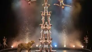 AGT Mesmerizing grils circus stuns judges on #circus #americasgottalentseason#dance #top20circus