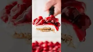No Bake Cherry Delight #recipe #shorts