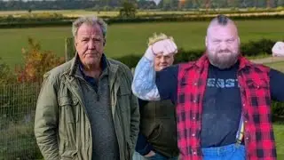 Breaking News 🌺Eddie Hall spotted at Jeremy Clarkson's farm with Kaleb