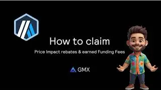 How to claim price impact rebates and earned funding fees on GMX