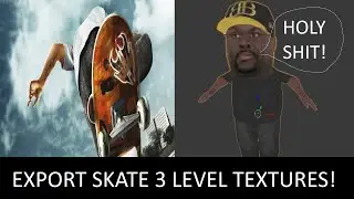 Как извлечь ТЕКСТУРЫ УРОВНЕЙ/КАРТЫ Skate 2 и 3! [Руководство]