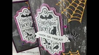 Fright Night Spooky Halloween Card