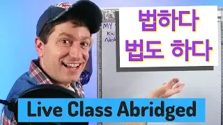 법하다 Likely | Live Class Abridged