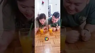 Гонка: версия с напитками. Посмотрим, кто финиширует первым! #viralshort #partygames #trending
