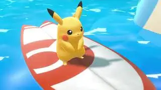 Mastering Sea Skim: Learn the Secret Technique in Pok&eacute;mon Let's Go Pikachu! 🌊🚤 #pokemon #nintendo