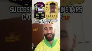 Succesfull future stars cards on eafc26 with Vinicius and Wirtz