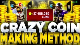 CRAZY NEW COIN MAKING METHODS IN MADDEN 20!! | MAKING 250K COINS WITH TWO GLITCHY METHODS!!
