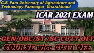 GBPUAT 2020 offical  categery wise  bsc ag cutt off with categary wise (@rkeducation)