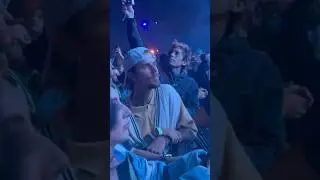 Taylor Swift & Justin Bieber at Ice Spice&rsquo;s Coachella 2024 set 👀 #shorts #taylorswift #justinbieber