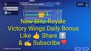 👑1 - New Blitz Royale Victory Wings Daily Bonus - Like 👍 Share ⬆️ & ✍️ Subscribe❣️