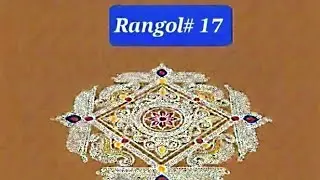 Simple Flower Rangoli| easy dots muggulu  | small dots rangoli | easy kolam #rangoli #muggulu #kolam