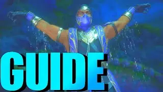 MK11- Rain COMBO GUIDE! (Water Ball, Quantum Slice) Mortal Kombat 11 Custom Variation Combos!